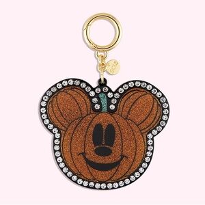 STONEY CLOVER LANE PUMPKIN MICKEY KEYCHAIN